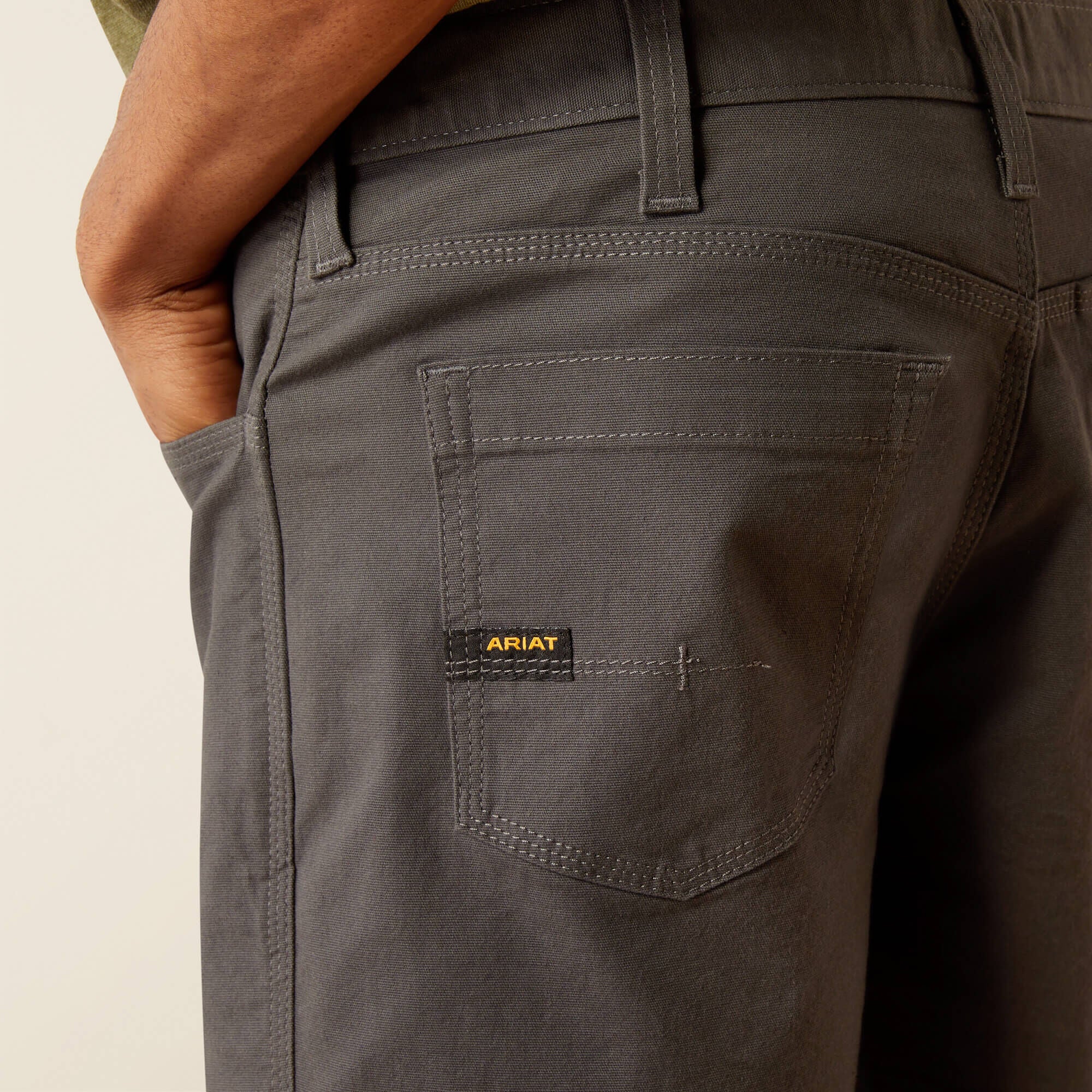 Men Rebar DuraStretch Made Tough 8" Short | Ariat Discount