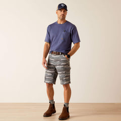Men Rebar DuraStretch Made Tough Cargo 11" Short | Ariat near me
