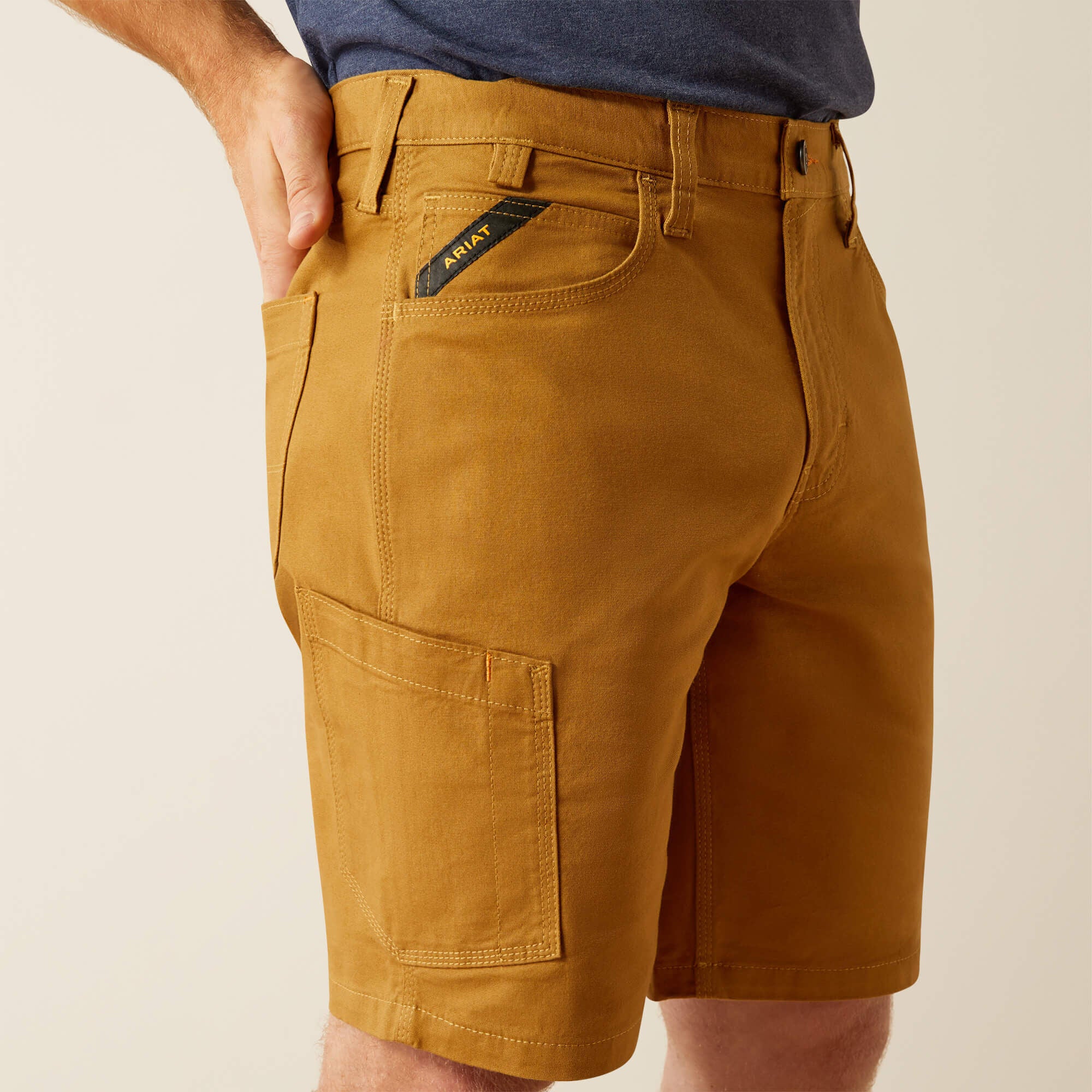 Men Rebar DuraStretch Made Tough 10" Short | Ariat Online