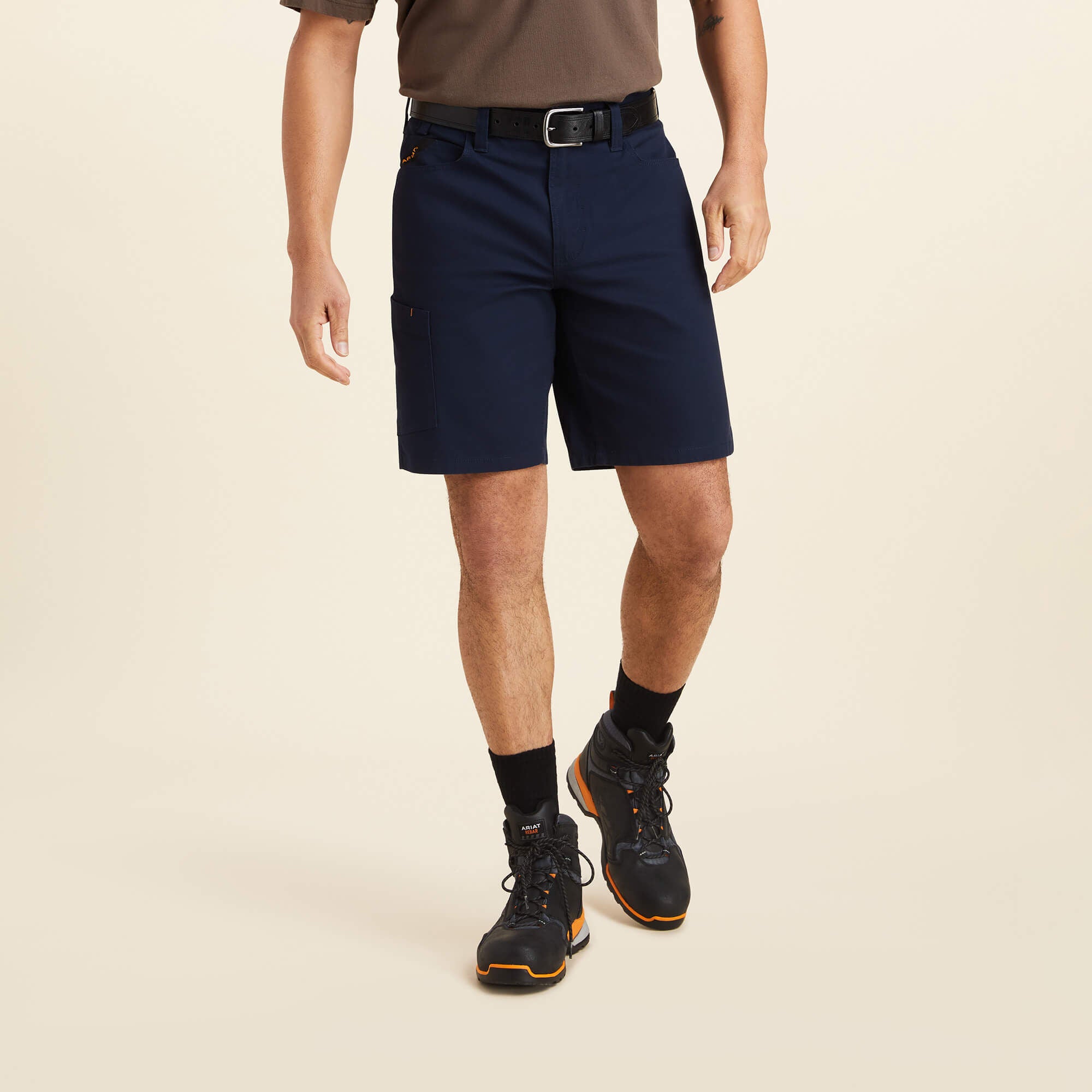 Men Rebar DuraStretch Made Tough 10" Short | Ariat Online