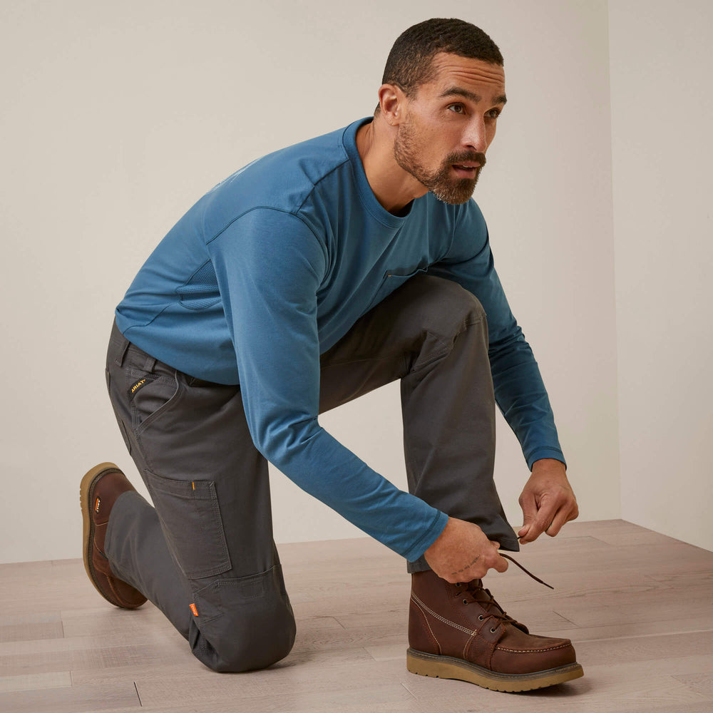 Men Rebar M5 Straight Made Tough Knee Guardian Straight | Ariat Outlet