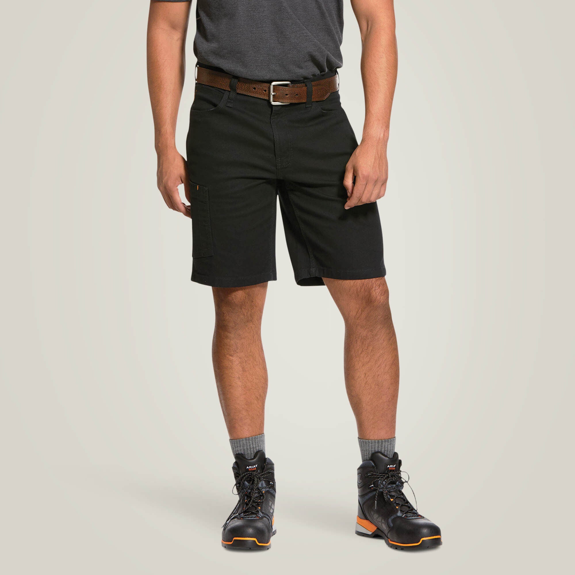 Men Rebar DuraStretch Made Tough 10" Short | Ariat for sale
