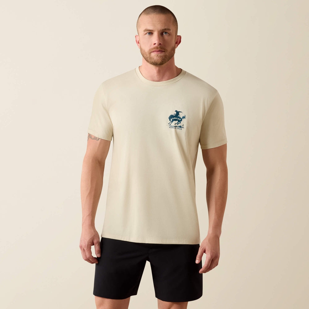 Men Ariat Split Freedom Painted Classic Fit T-Shirt | Ariat