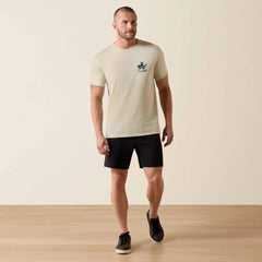 Men Ariat Split Freedom Painted Classic Fit T-Shirt | Ariat