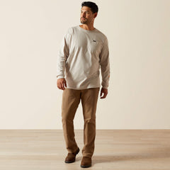 Men Rebar Cotton Strong Standard Logo Pocket T-Shirt | Ariat Discount