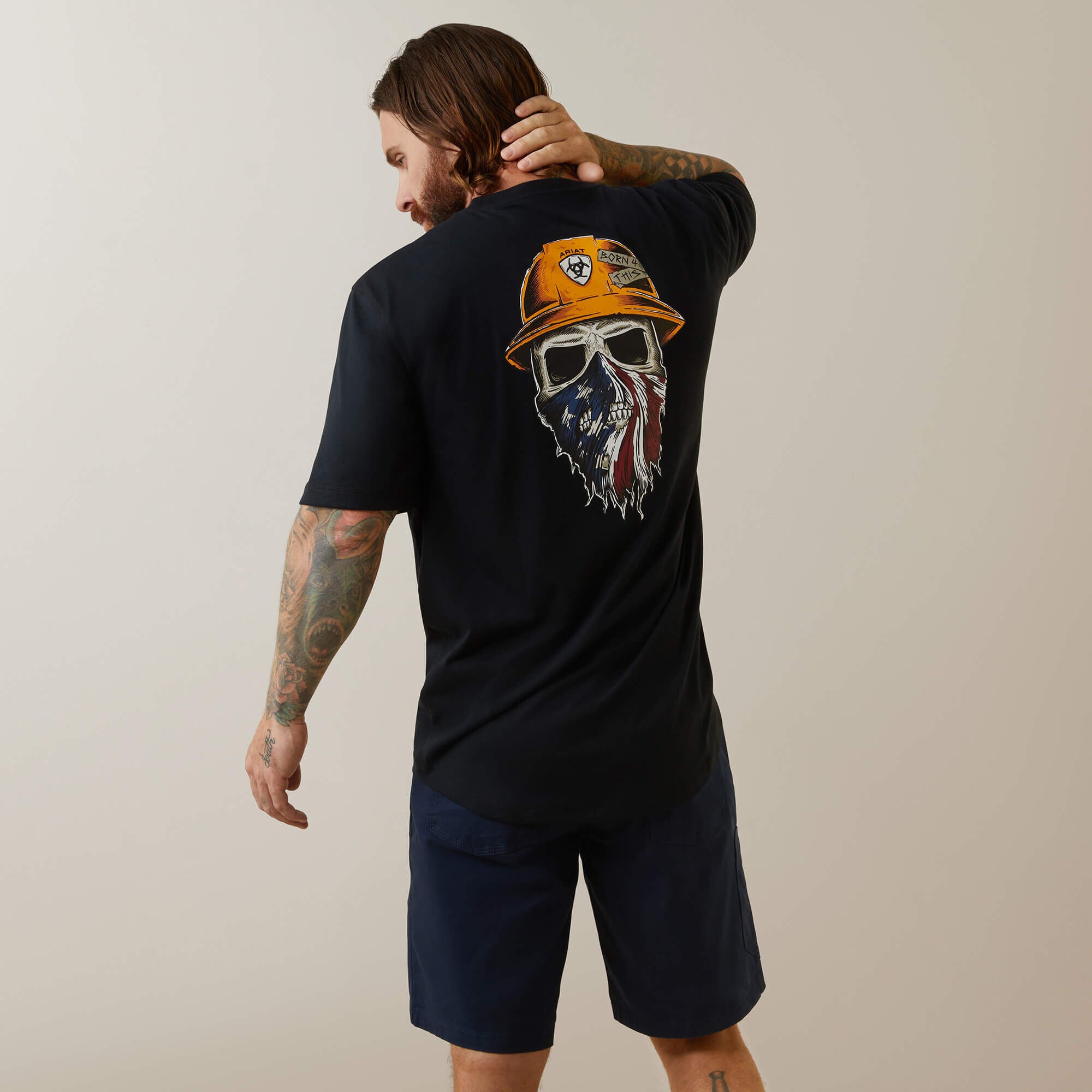 Men Rebar Workman Born For This T-Shirt | Ariat Online