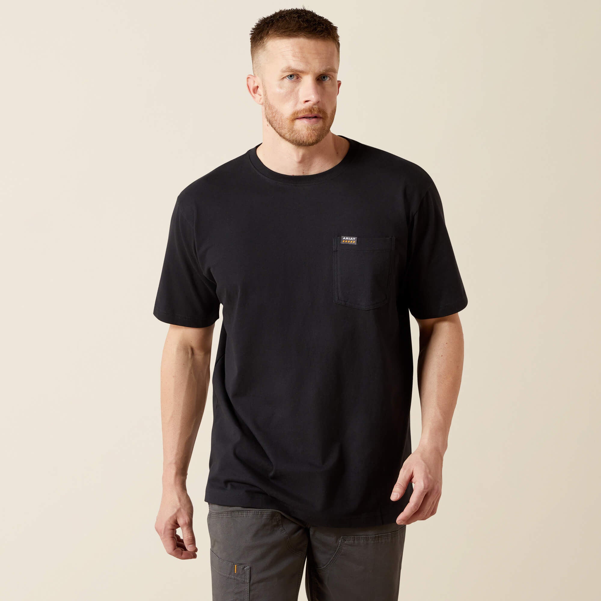 Men Rebar Cotton Strong Standard Pocket T-Shirt | Ariat Outlet