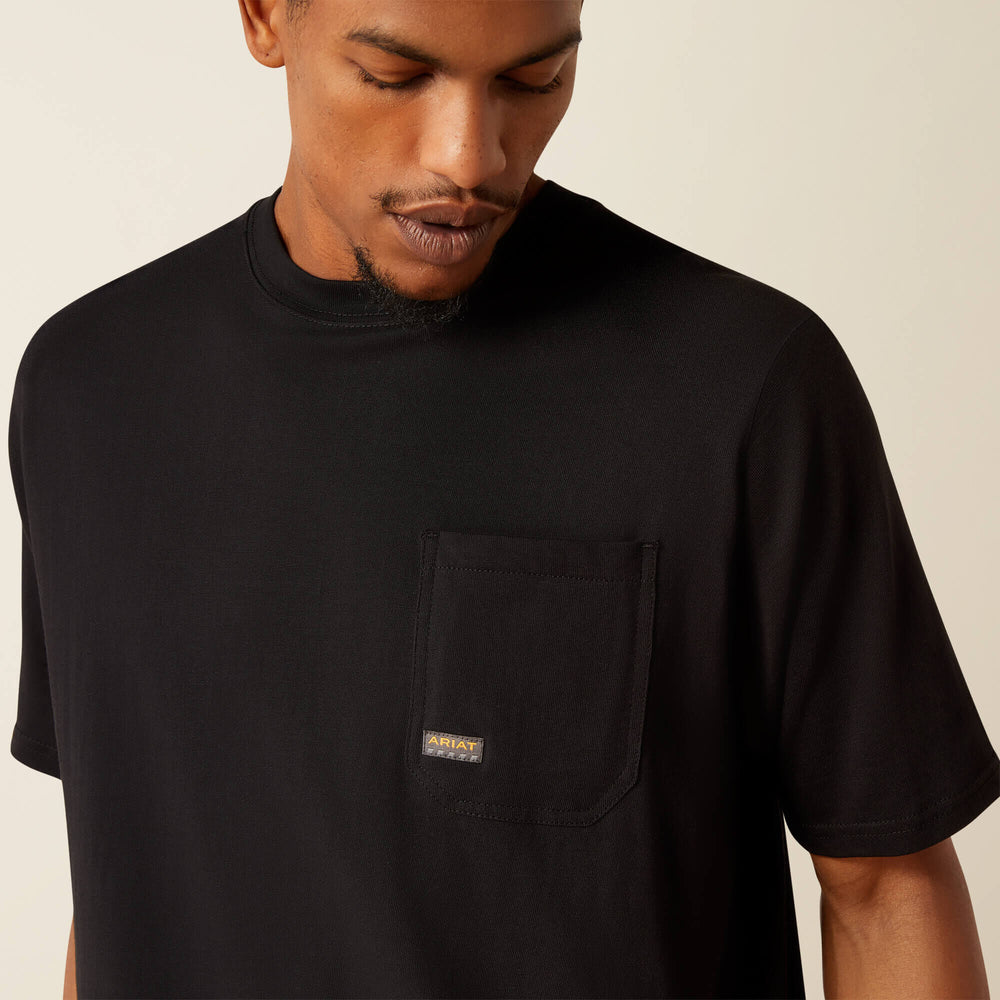Men Rebar Cotton Strong Hardhead T-Shirt | Ariat