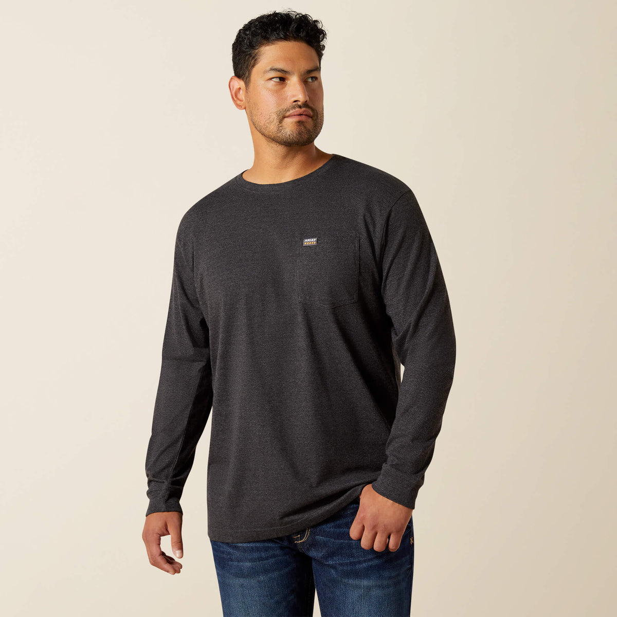 Men Rebar Cotton Strong Standard Pocket T-Shirt | Ariat on sale
