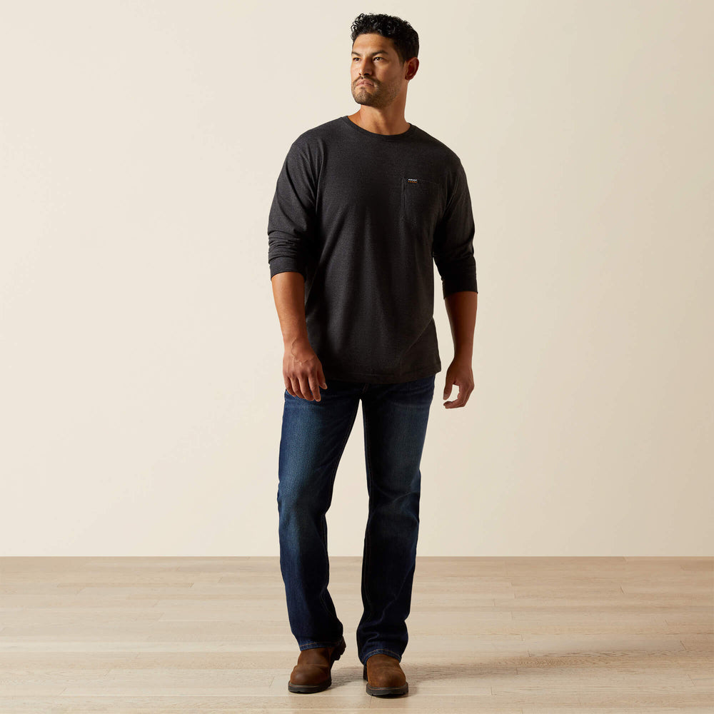 Men Rebar Cotton Strong Standard Pocket T-Shirt | Ariat on sale