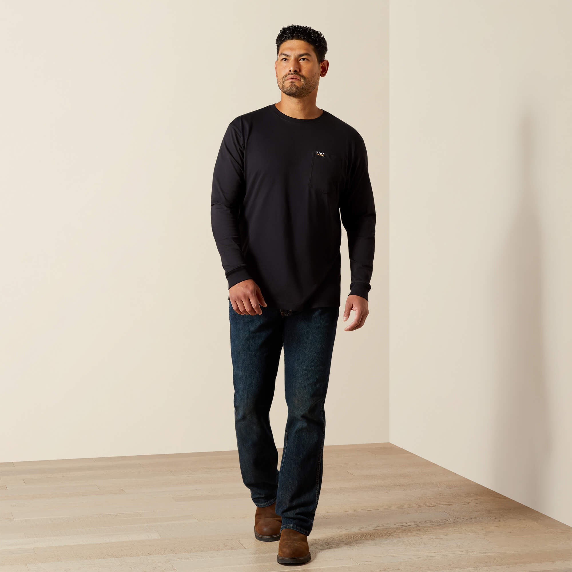 Men Rebar Cotton Strong Standard Pocket T-Shirt | Ariat for sale