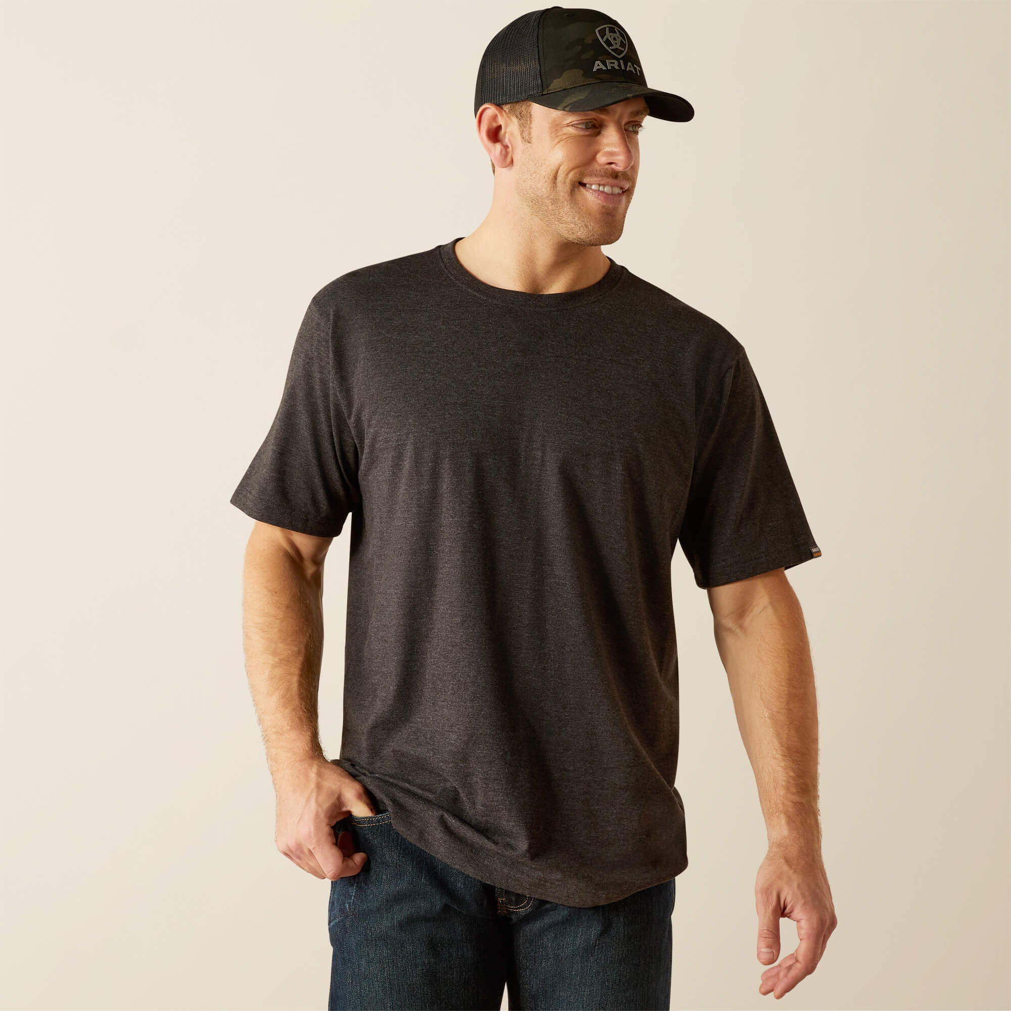 Men Rebar Cotton Strong Standard T-Shirt | Ariat for sale