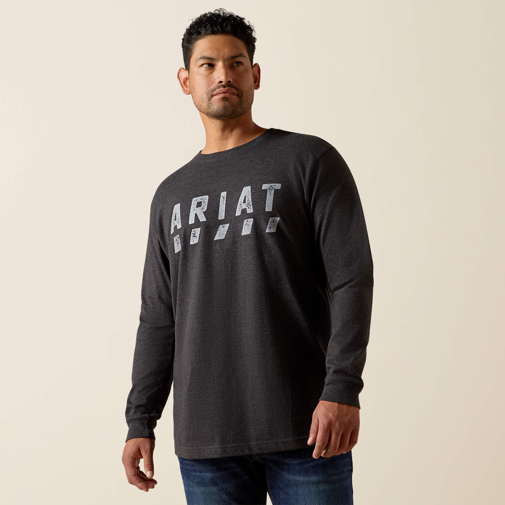 Men Rebar Cotton Strong Logo T-Shirt | Ariat Discount