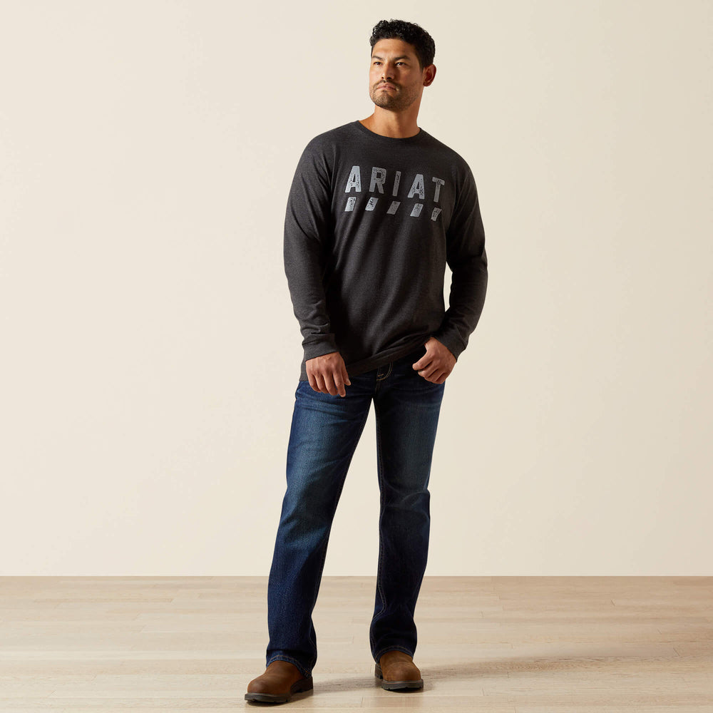 Men Rebar Cotton Strong Logo T-Shirt | Ariat Discount