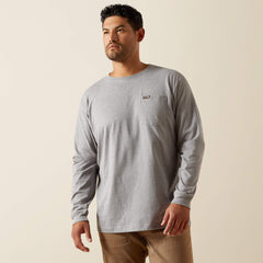 Men Rebar Cotton Strong Standard Pocket T-Shirt | Ariat us