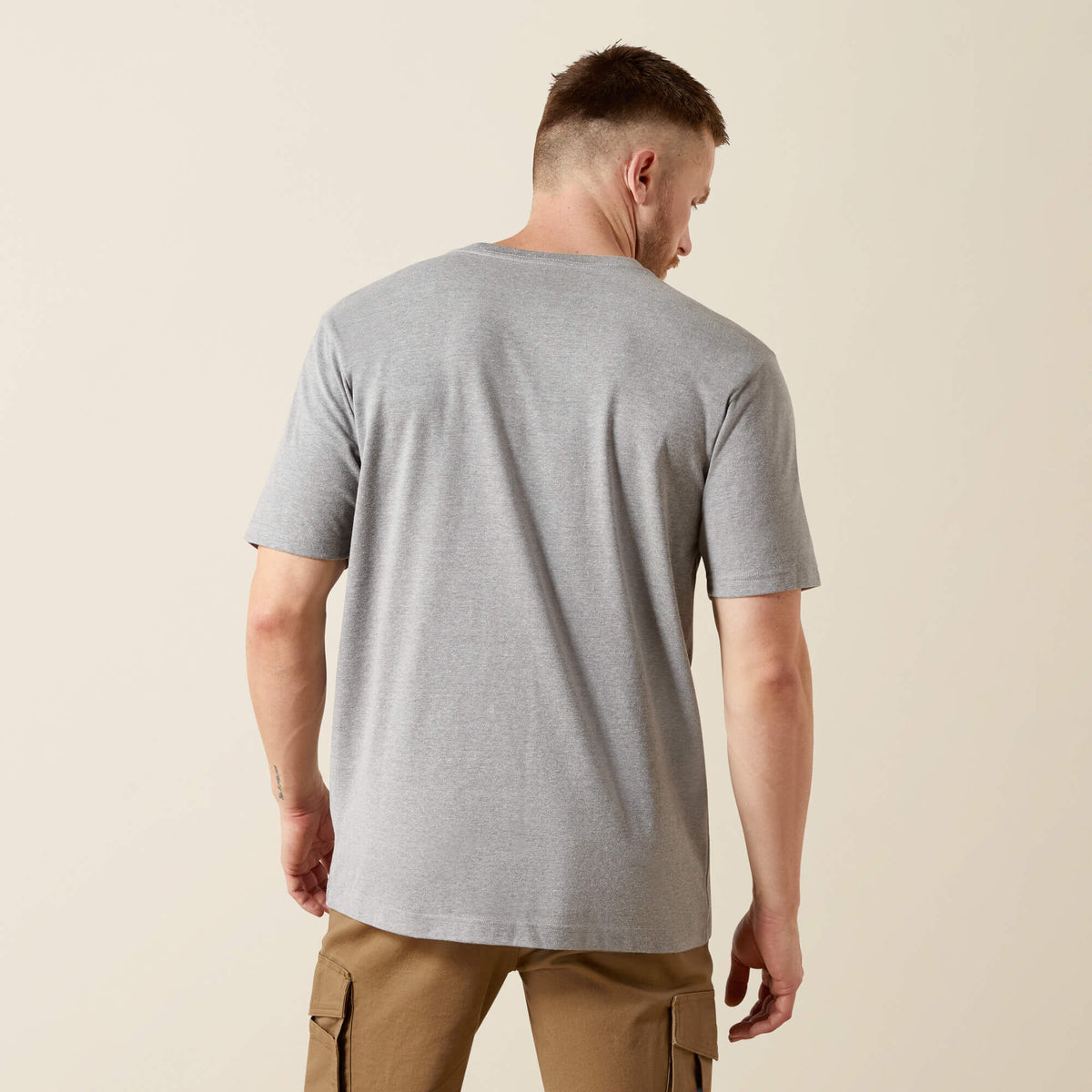 Men Rebar Cotton Strong Standard Pocket T-Shirt | Ariat near me