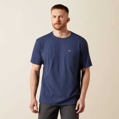 Men Rebar Cotton Strong Standard Pocket T-Shirt | Ariat