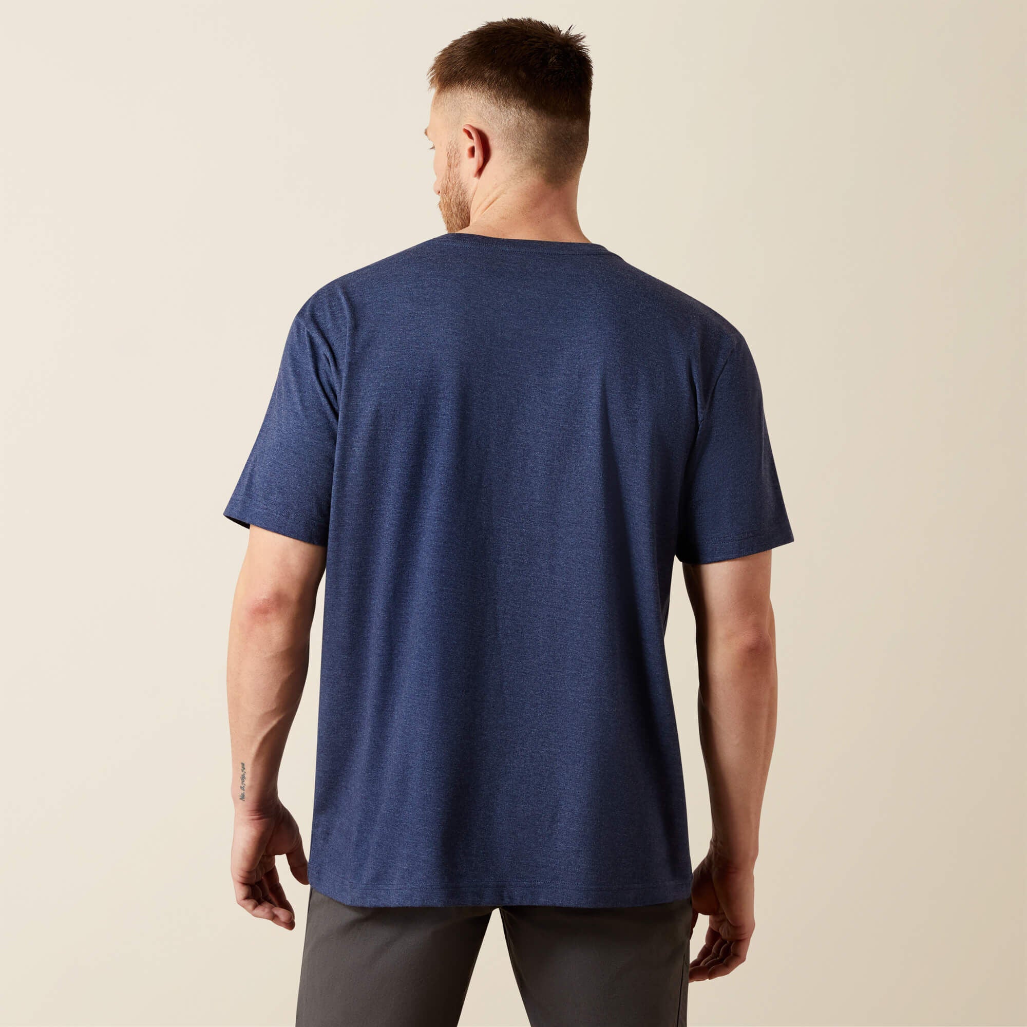 Men Rebar Cotton Strong Standard Pocket T-Shirt | Ariat
