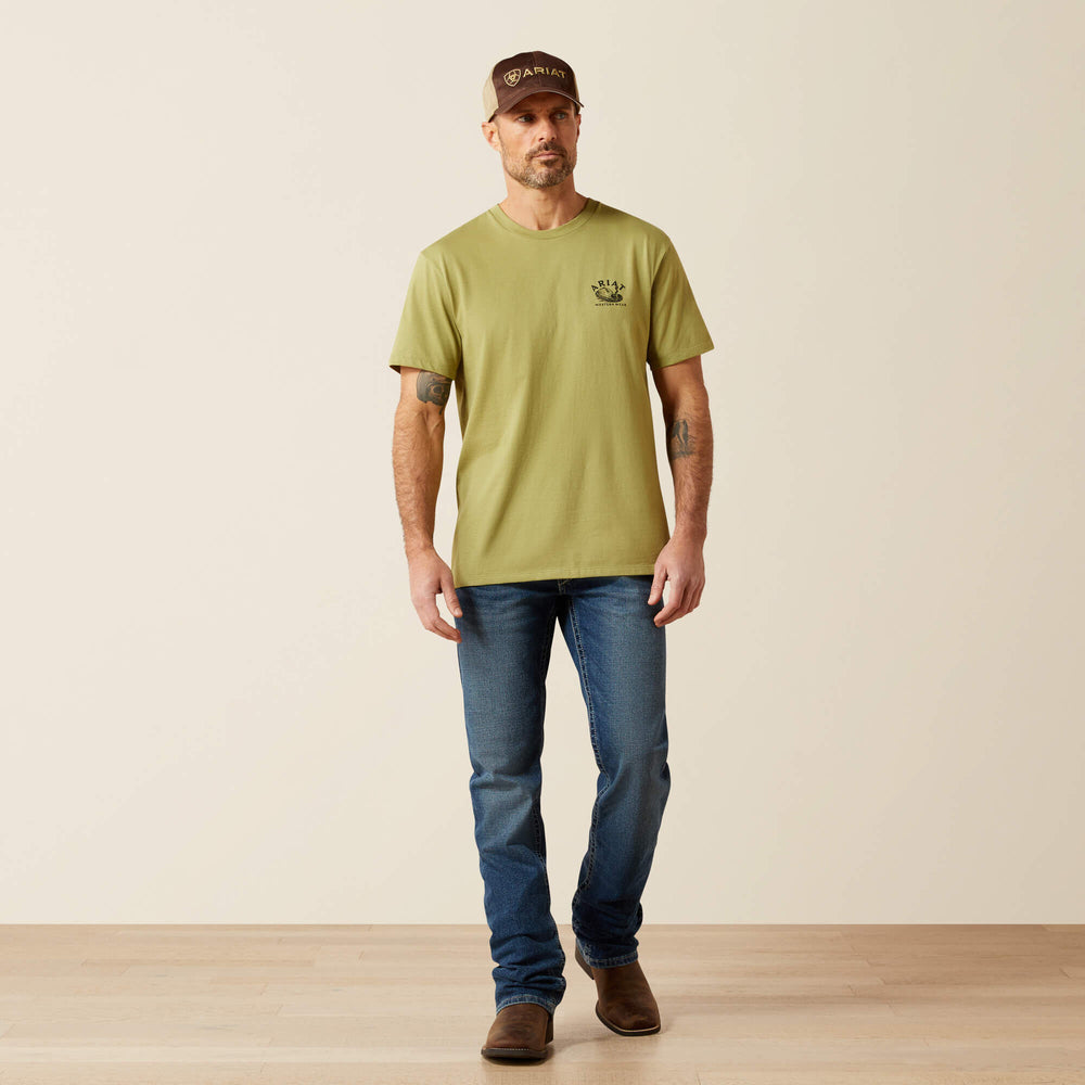 Men Ariat Rattler Warning T-Shirt | Ariat for sale