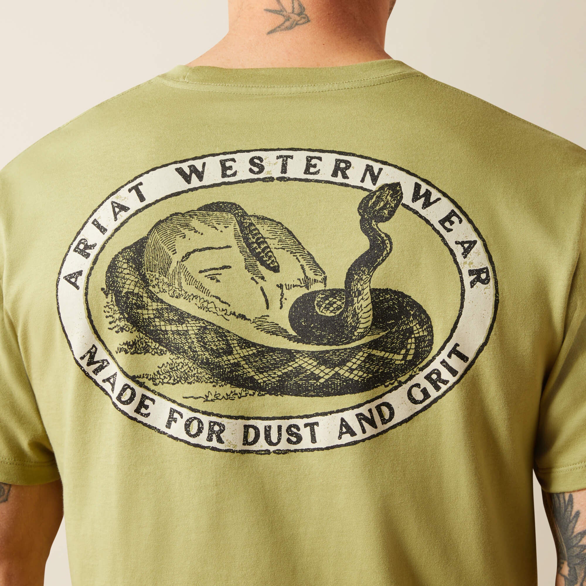 Men Ariat Rattler Warning T-Shirt | Ariat for sale