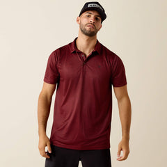 Men All Over Print Fitted Polo | Ariat near me