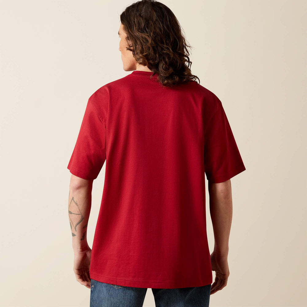 Men Rebar Cotton Strong Standard Pocket T-Shirt | Ariat Discount