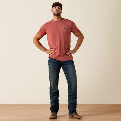 Men Ariat Banner Badge T-Shirt | Ariat us