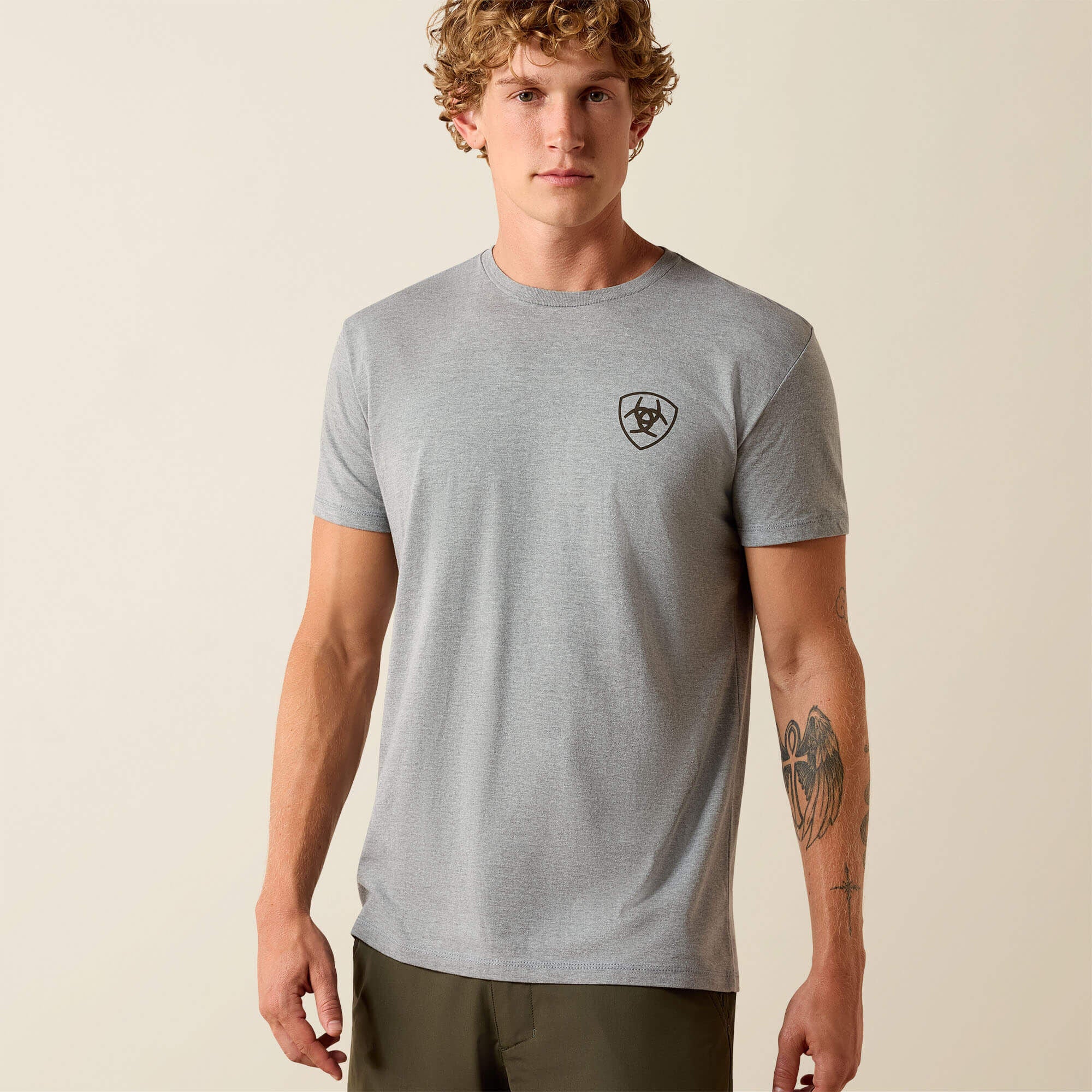 Men Ariat Banner Badge T-Shirt | Ariat Outlet