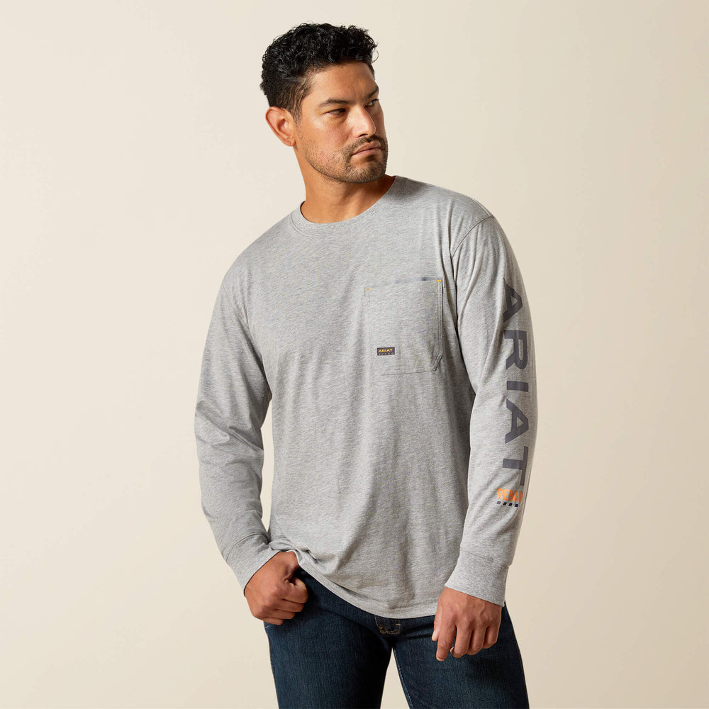 Men Rebar Workman Logo T-Shirt | Ariat us