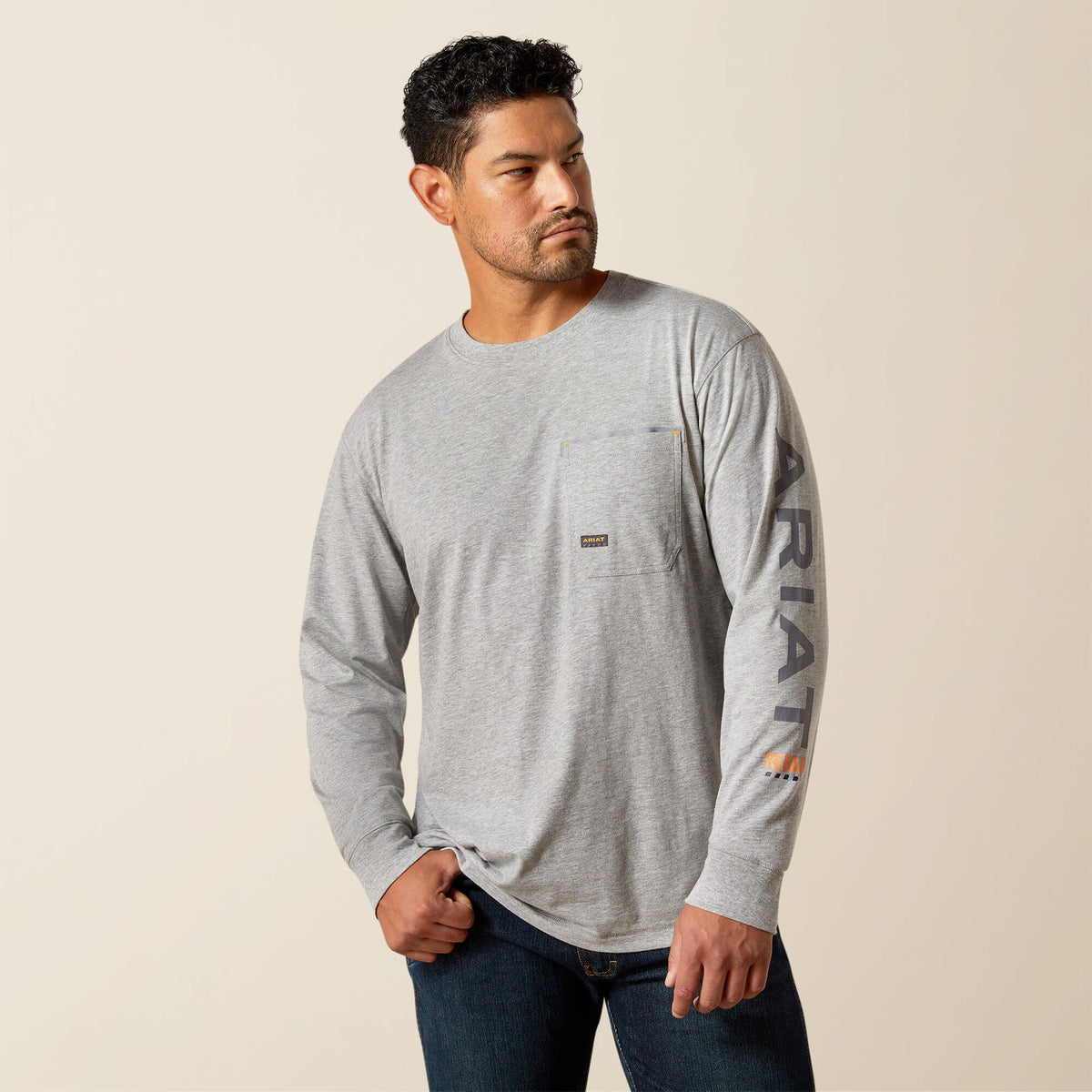 Men Rebar Workman Logo T-Shirt | Ariat us