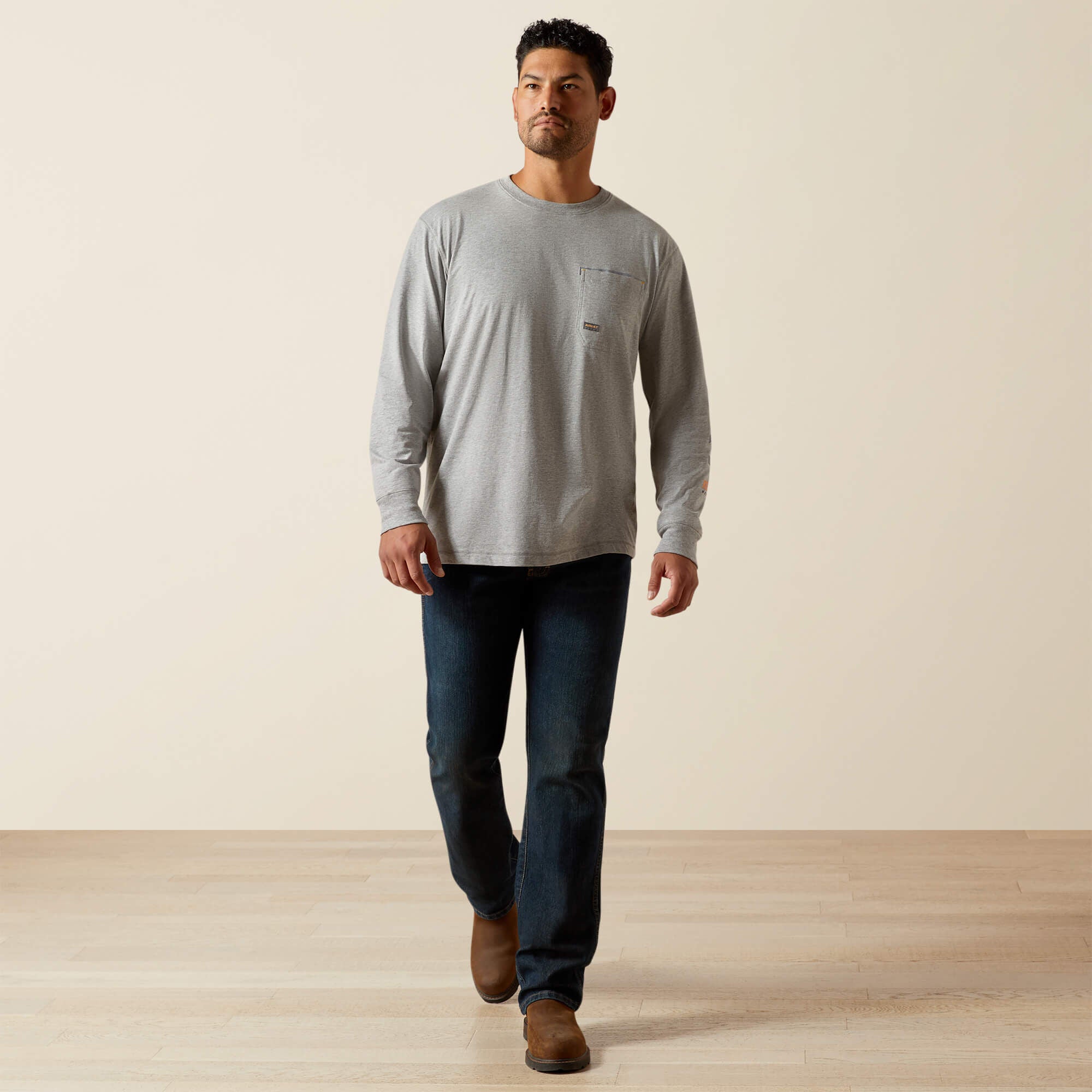 Men Rebar Workman Logo T-Shirt | Ariat us