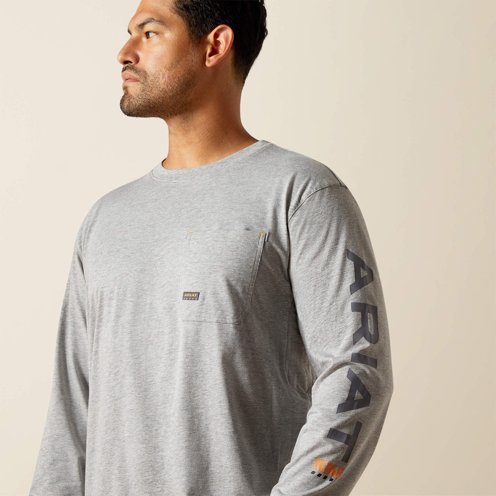 Men Rebar Workman Logo T-Shirt | Ariat us