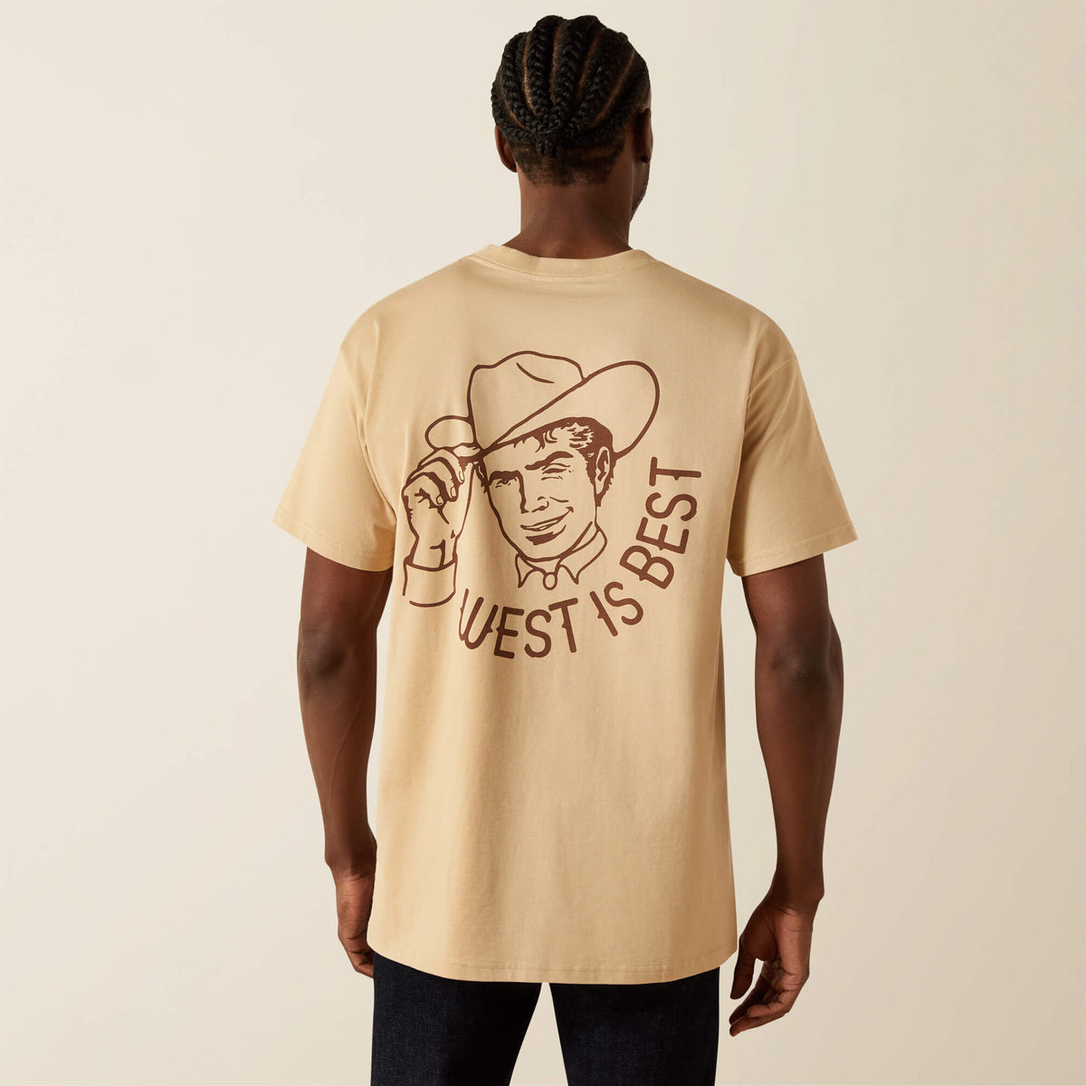 Men Sendero West Is Best T-Shirt | Ariat near me