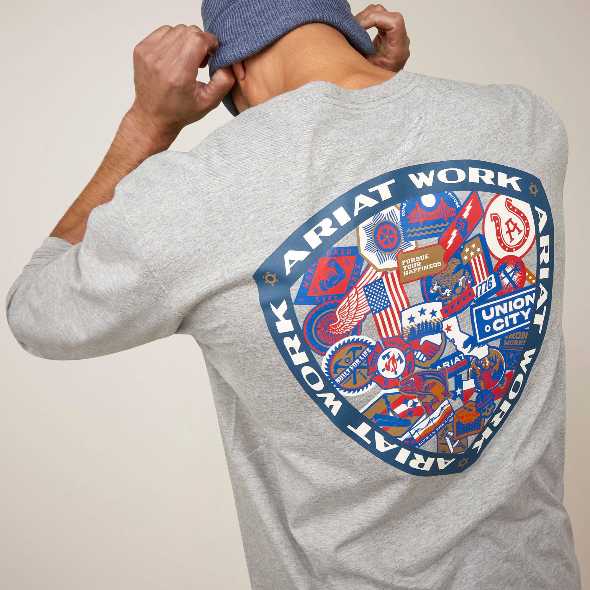 Men Rebar Workman Patches | Ariat Online