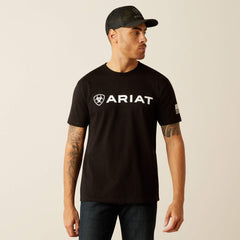 Men Ariat Shield Flag T-Shirt | Ariat Outlet