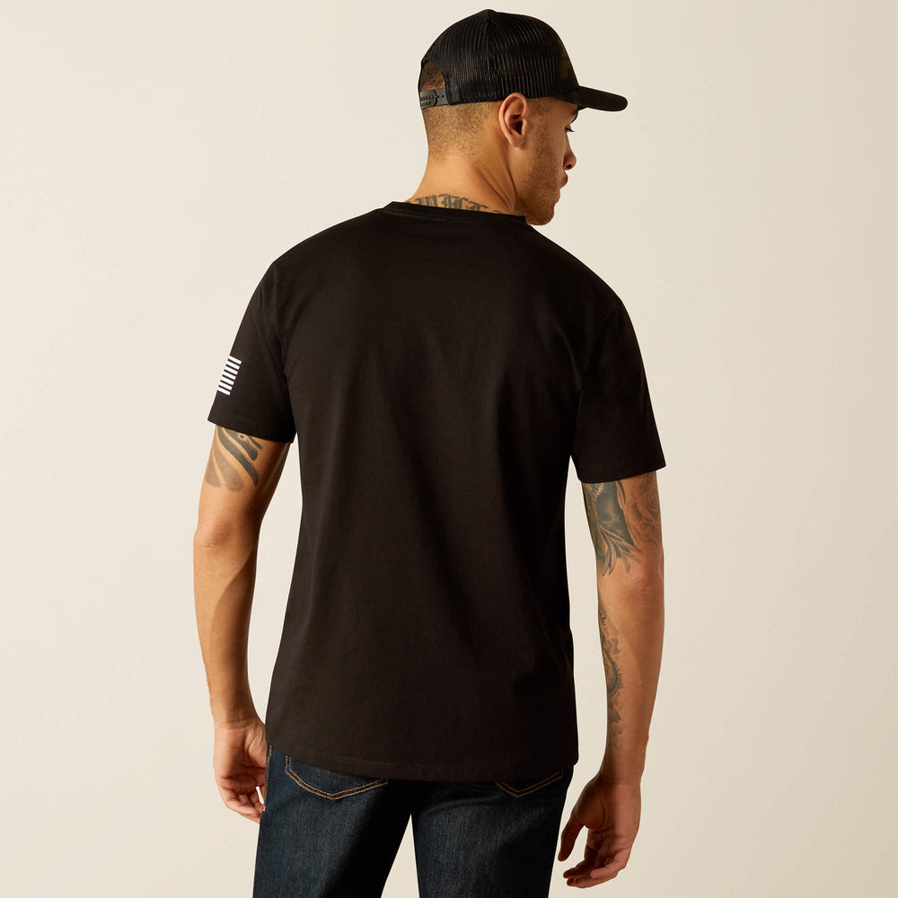 Men Ariat Shield Flag T-Shirt | Ariat Outlet