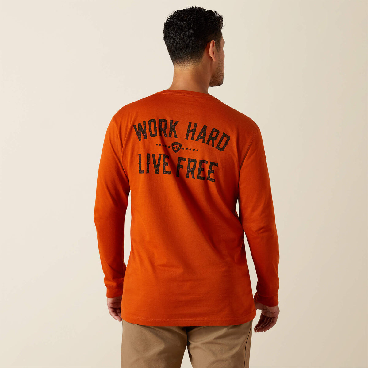 Men Rebar Cotton Strong WHLF T-Shirt | Ariat us