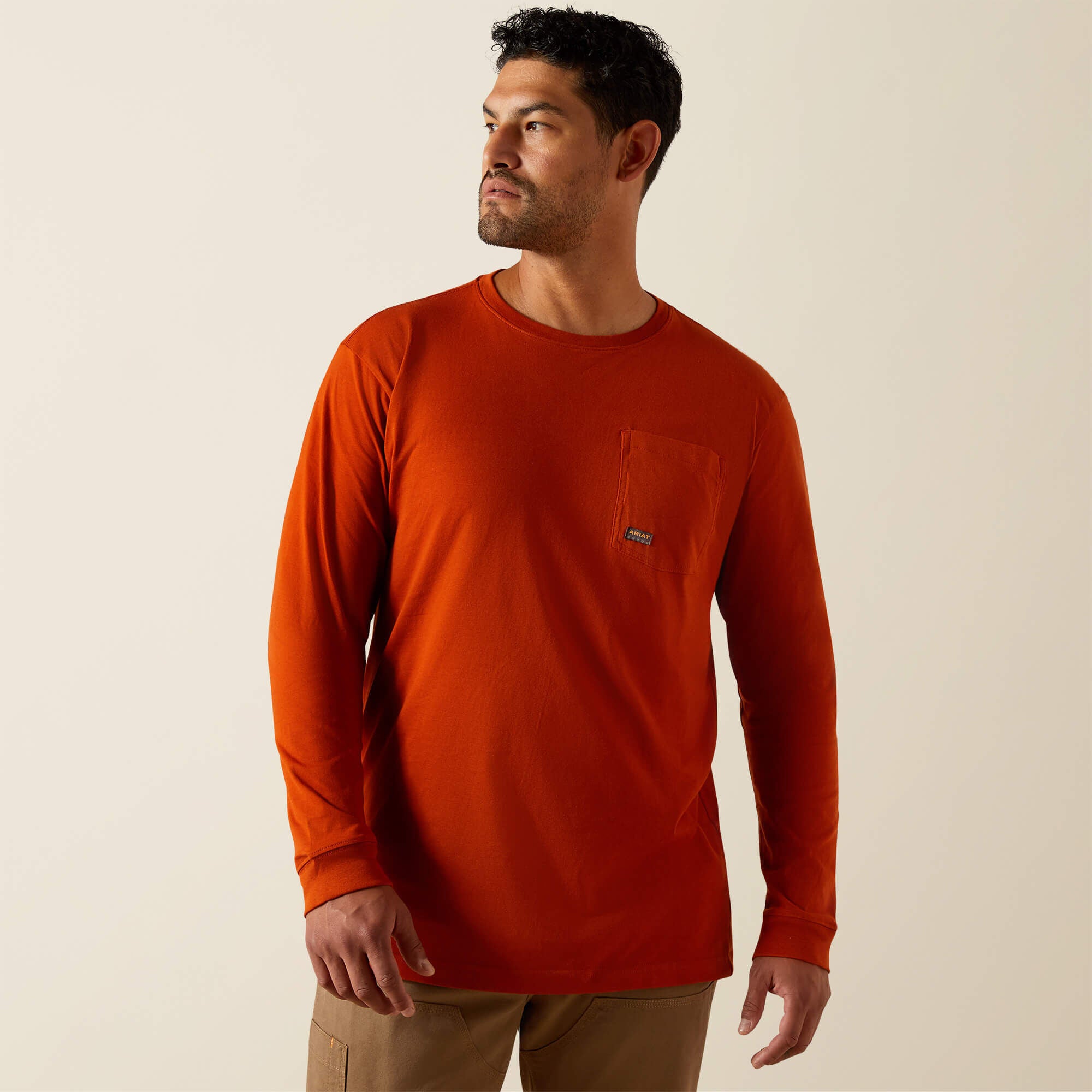 Men Rebar Cotton Strong WHLF T-Shirt | Ariat us