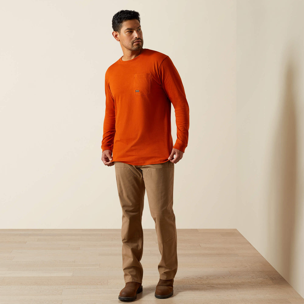 Men Rebar Cotton Strong WHLF T-Shirt | Ariat us