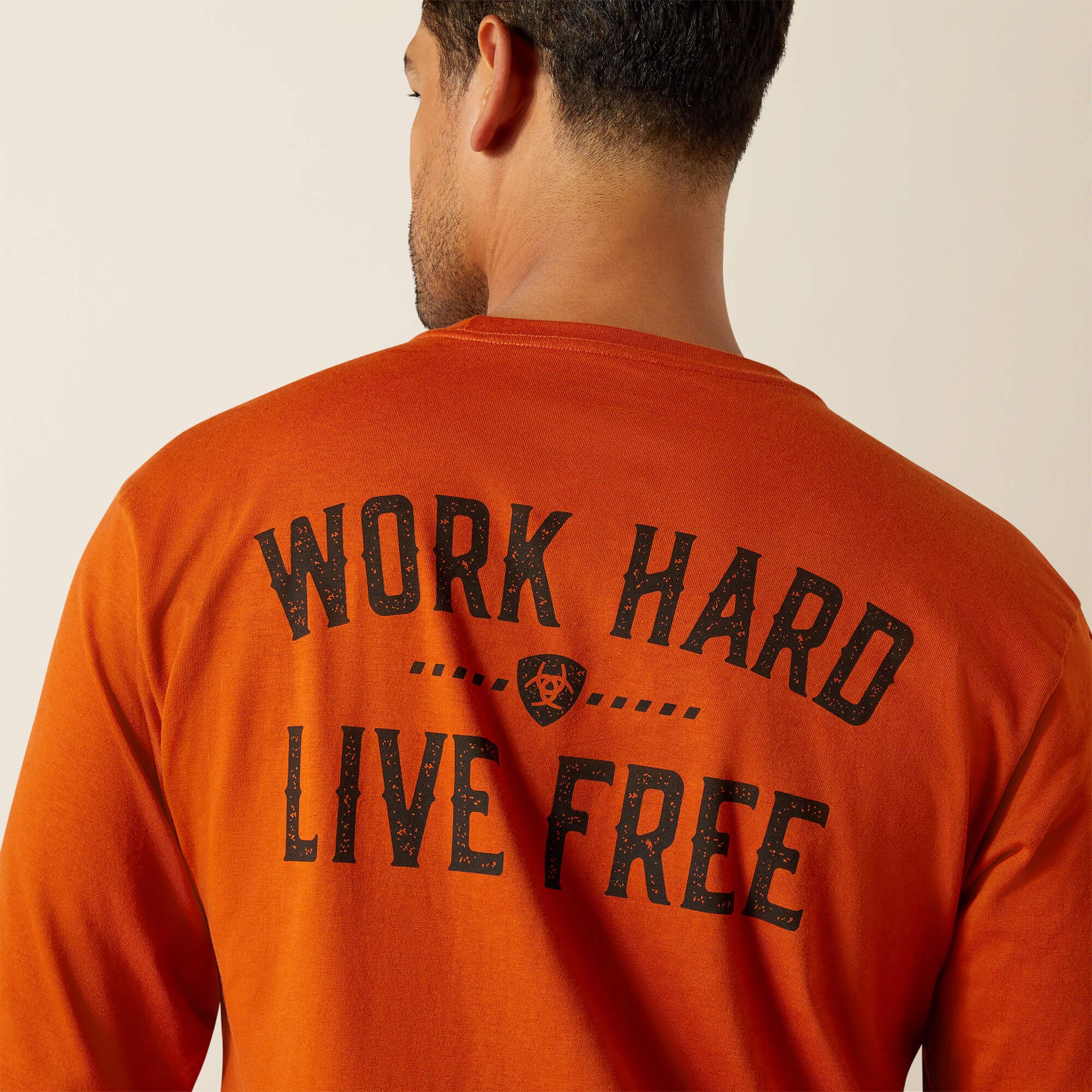 Men Rebar Cotton Strong WHLF T-Shirt | Ariat us