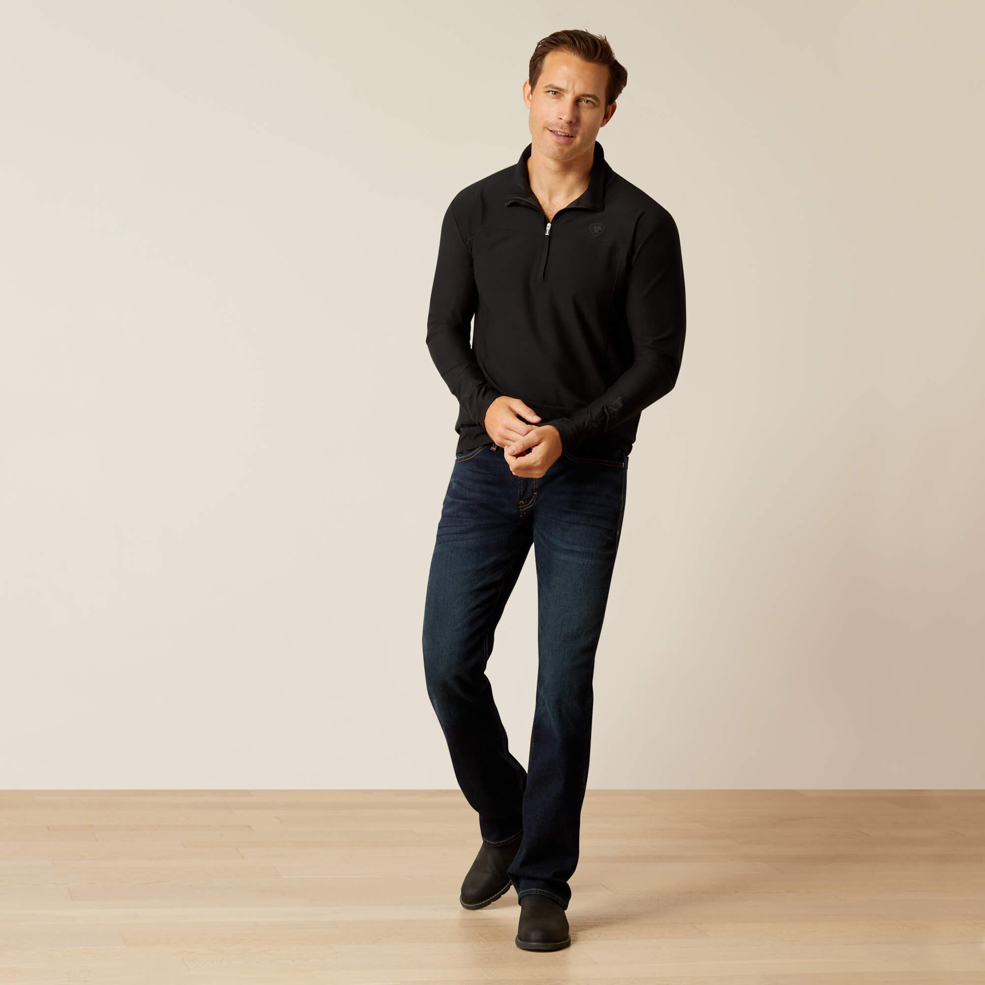 Men Lowell 3.0 1/4 Zip Baselayer | Ariat Outlet