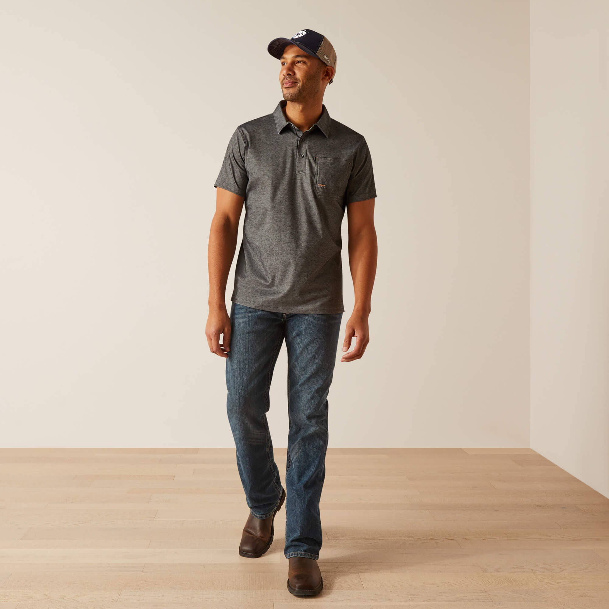 Men Rebar Foreman Polo | Ariat