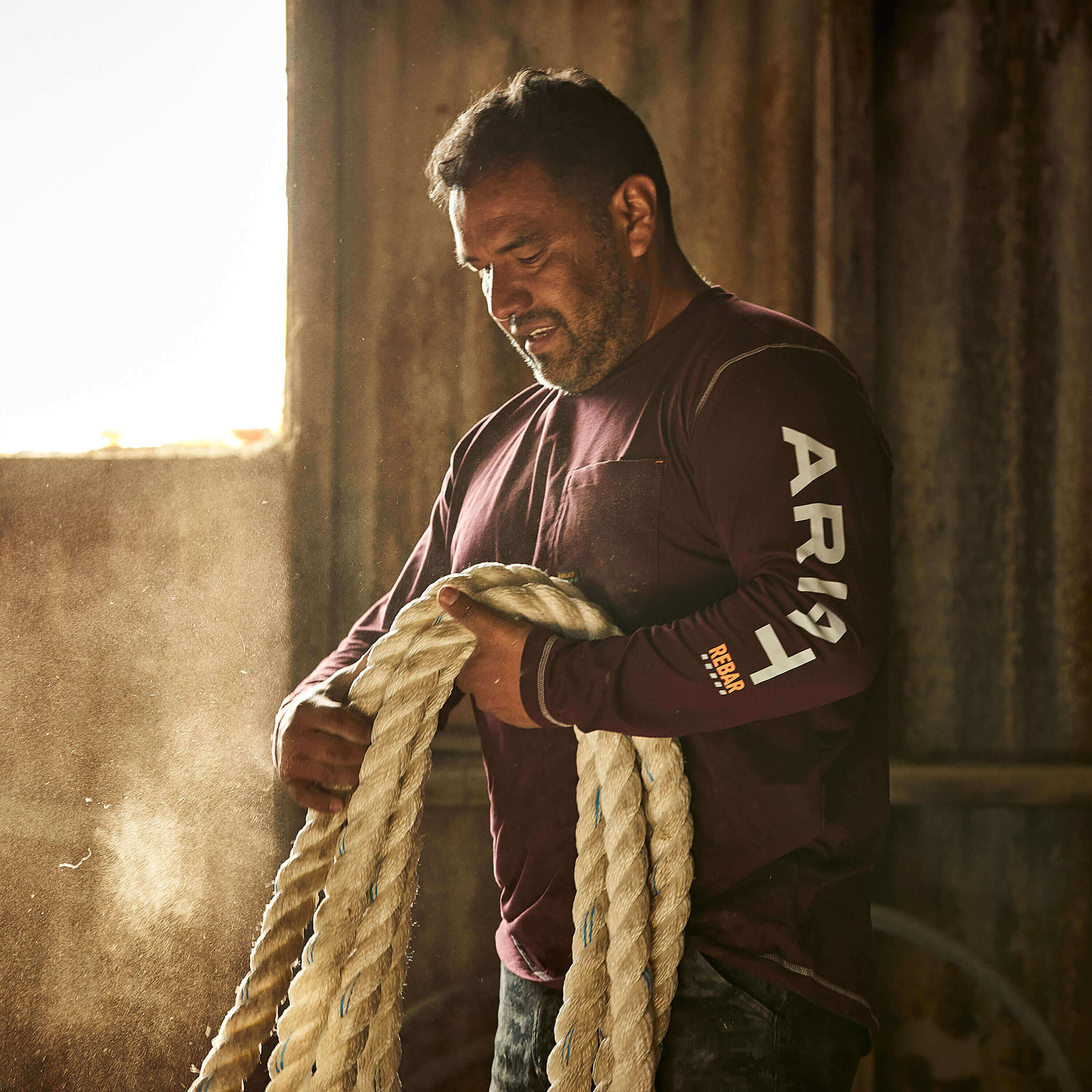 Men Rebar Workman Logo T-Shirt | Ariat for sale