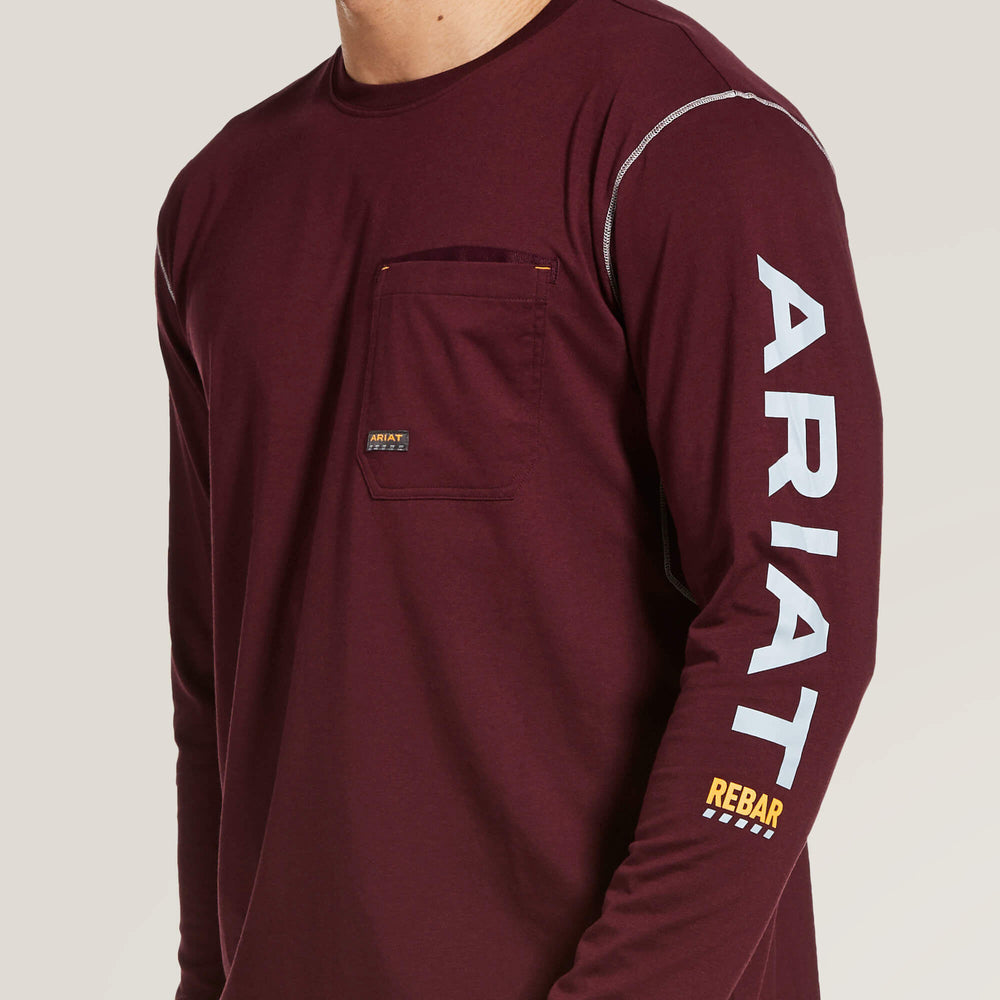 Men Rebar Workman Logo T-Shirt | Ariat for sale