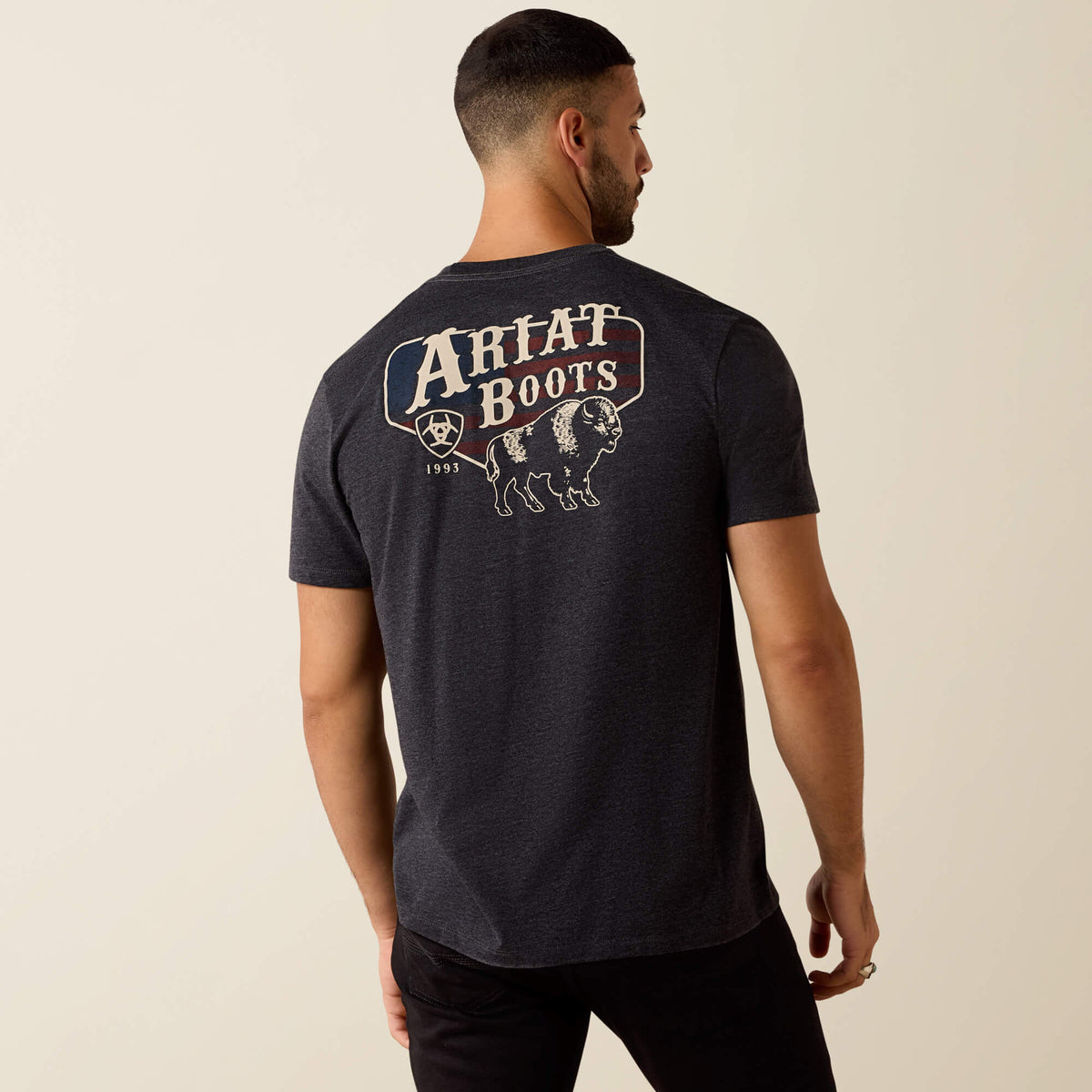 Men Ariat American Bison Classic Fit T-Shirt | Ariat us