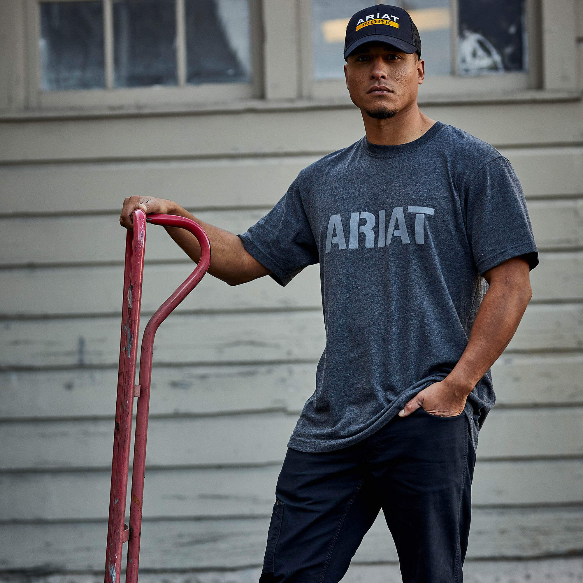 Men Rebar Cotton Strong Block | Ariat Online