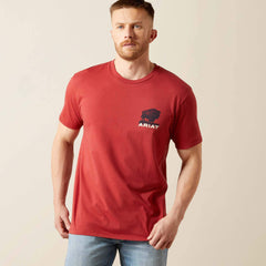 Men Ariat Buffalo Flag T-Shirt | Ariat for sale
