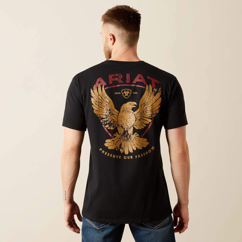 Men Ariat Rustic Eagle T-Shirt | Ariat