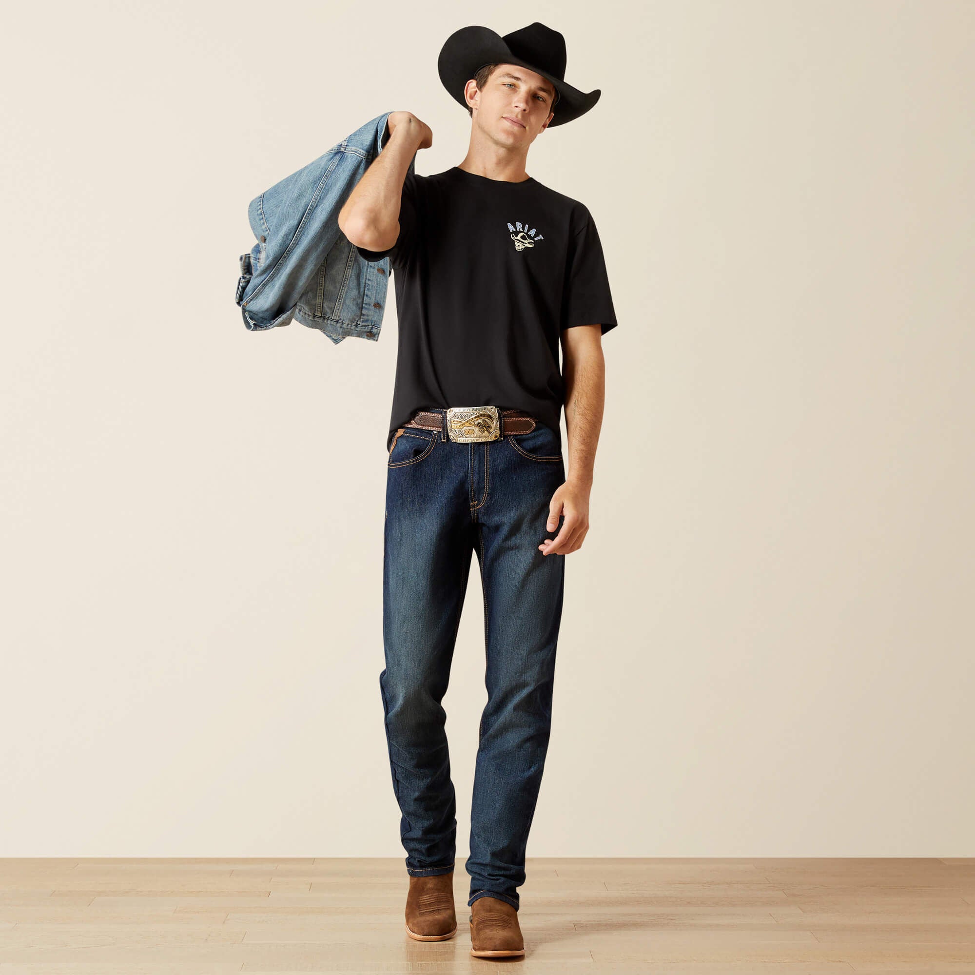 Men Ariat Stitched Skull T-Shirt | Ariat near me