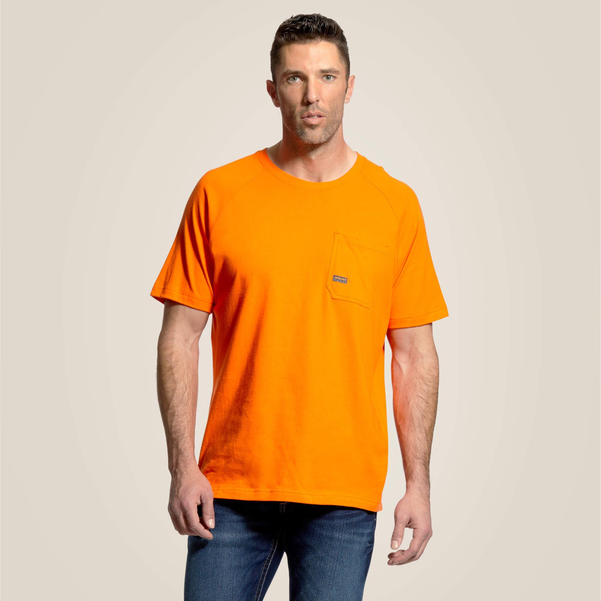 Men Rebar Cotton Strong T-Shirt | Ariat on sale